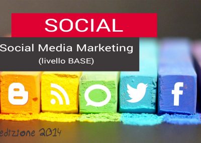 Corso di Social Media Marketing – livello base – 8 ore