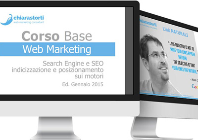 Progettazione e realizzazione corso di Web Marketing base