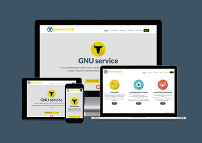 Realizzazione sito web e logo Gnuservice.it